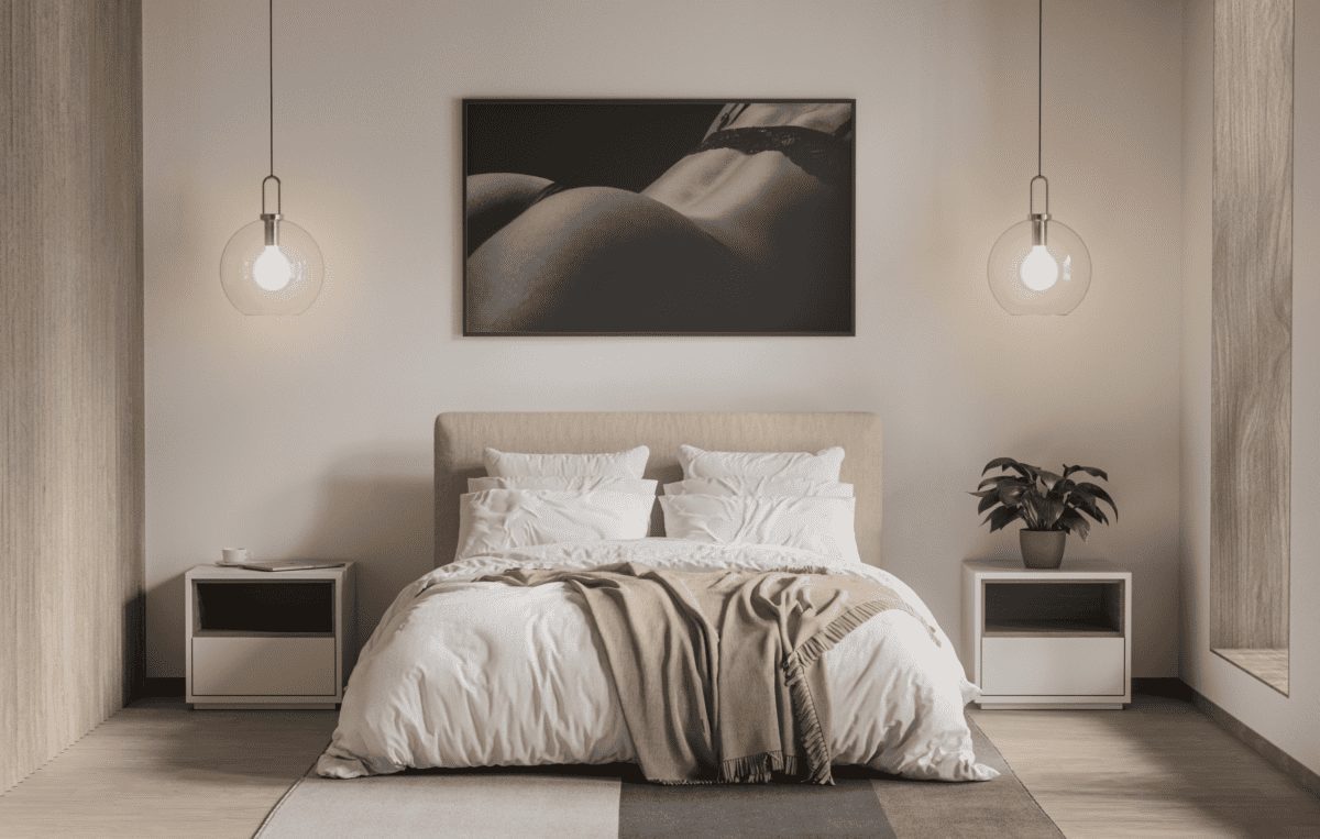 JW Intimates boudoir luxuary bedroom art